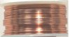 20 Yards of 24 Gauge Natural Copper Artistic Wire 